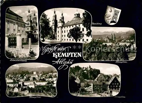 AK / Ansichtskarte Kempten Allgaeu Zuensteinhaus Residenz Kat. Kempten (Allgaeu)