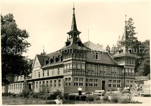 AK / Ansichtskarte Alexisbad Harz Reichsbahnerholungsheim Selketal Kat. Harzgerode