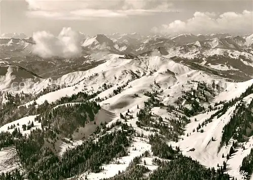 AK / Ansichtskarte Allgaeu Region Fliegeraufnahme Kat. Kempten (Allgaeu)