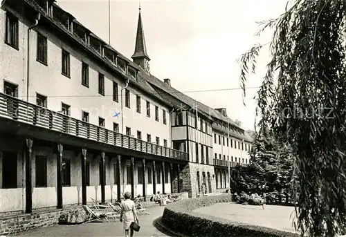 AK / Ansichtskarte Warmbad Wolkenstein Bergarbeiter Sanatorium Pawlow Haus Kat. Wolkenstein