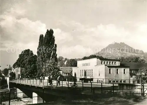 AK / Ansichtskarte Bad Blankenburg Stadthalle Kat. Bad Blankenburg