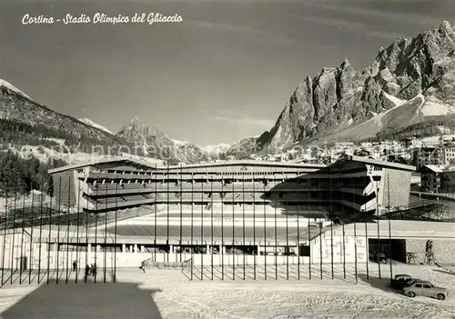 AK / Ansichtskarte Cortina d Ampezzo Stadio Olimpico del Ghaccio Kat. Cortina d Ampezzo