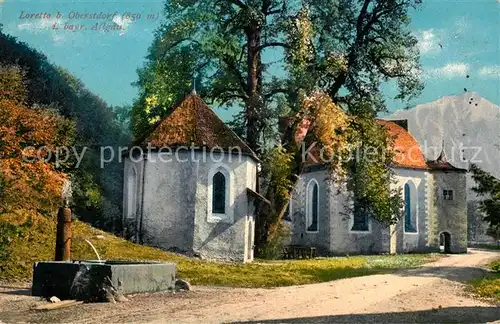 AK / Ansichtskarte Oberstdorf Loretto Kapellen Kat. Oberstdorf