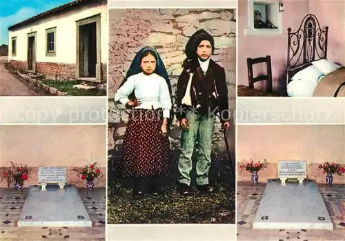 AK / Ansichtskarte Fatima Recordacao de Francisco e Jacinta Kat. Portugal