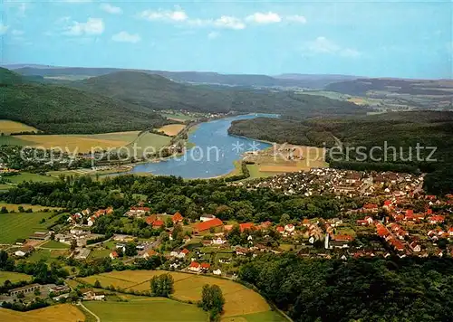 AK / Ansichtskarte Schieder Schwalenberg Fliegeraufnahme Kat. Schieder Schwalenberg