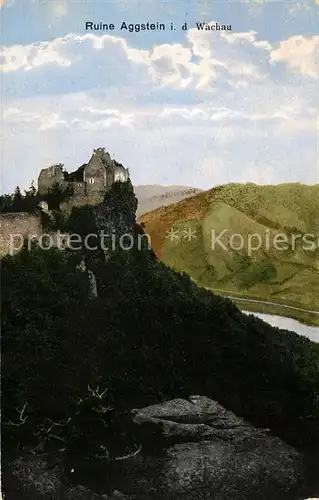 Aggstein Niederoesterreich Ruine Aggstein