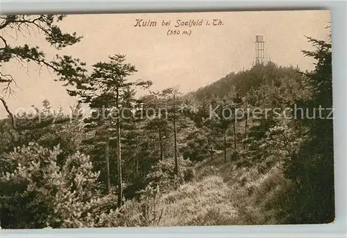 Kulm Saalfeld Aussichtsturm Kat. Saalfeld