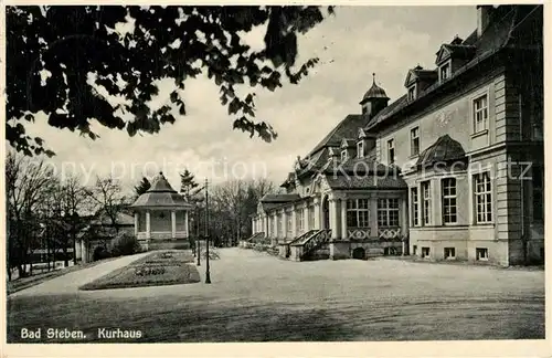 Bad Steben Kurhaus Stahlbad Moorbad im Frankenwald Kat. Bad Steben