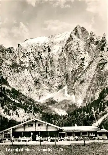 AK / Ansichtskarte Scharitzkehlalm Hoher Goell Kat. Berchtesgaden