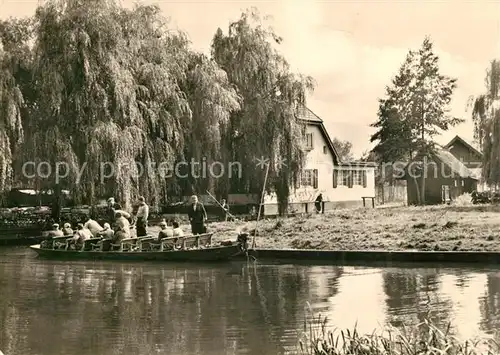 AK / Ansichtskarte Lehde Cafe Venedig Kat. Luebbenau Spreewald