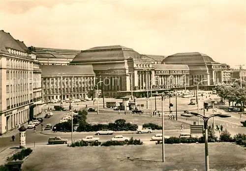 AK / Ansichtskarte Leipzig Hauptbahnhof Kat. Leipzig