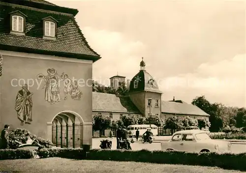 AK / Ansichtskarte Koestritz Bad Schloss Heinrich Schuetz Gedenkstaette Kat. Bad Koestritz