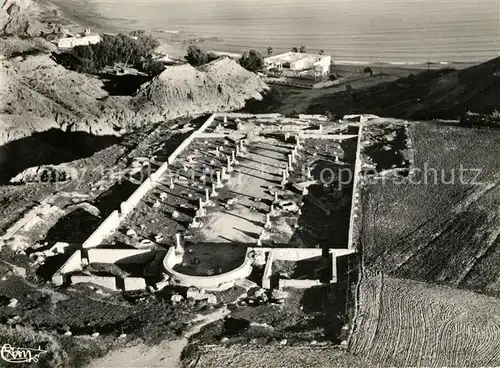 AK / Ansichtskarte Carthage Karthago Fliegeraufnahme Ruine Basilika Kat. Tunis