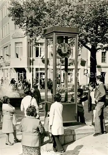 AK / Ansichtskarte Dresden Strasse der Bereiung Neue Standuhr Kat. Dresden Elbe