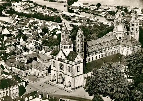 AK / Ansichtskarte Speyer Rhein Fliegeraufnahme Dom Kat. Speyer