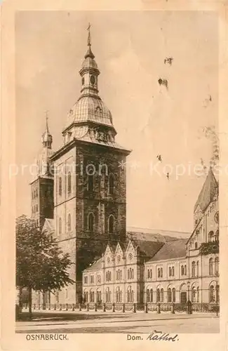 AK / Ansichtskarte Osnabrueck Dom Kat. Osnabrueck