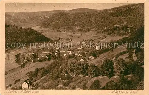 AK / Ansichtskarte Muggendorf Fraenkische Schweiz Panorama Kat. Wiesenttal