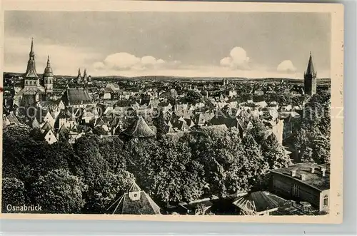 AK / Ansichtskarte Osnabrueck Stadtpanorama Kat. Osnabrueck