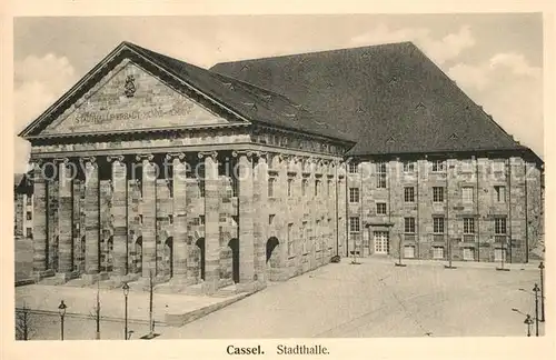 AK / Ansichtskarte Kassel Stadthalle Kat. Kassel