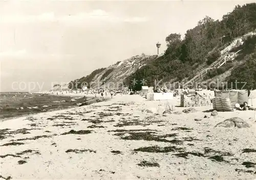 AK / Ansichtskarte Dranske Strand Bakenhang Kat. Dranske