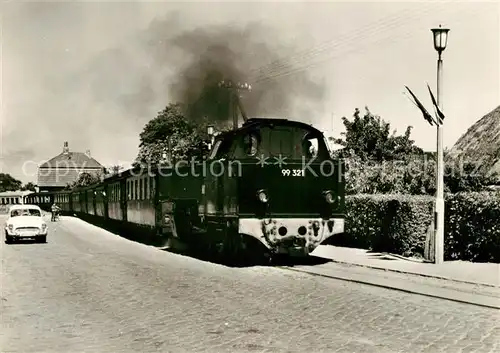 AK / Ansichtskarte Kuehlungsborn Ostseebad Molly Eisenbahn Kat. Kuehlungsborn