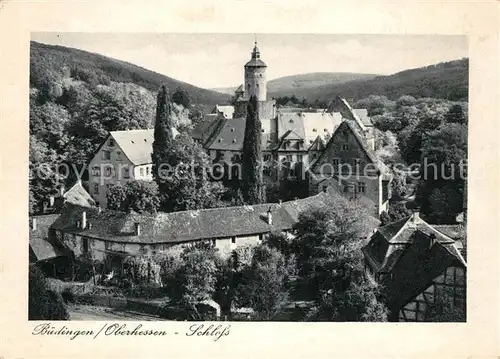 AK / Ansichtskarte Buedingen Hessen Schloss Kat. Buedingen