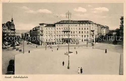 AK / Ansichtskarte Kassel Bahnhofsplatz Kat. Kassel