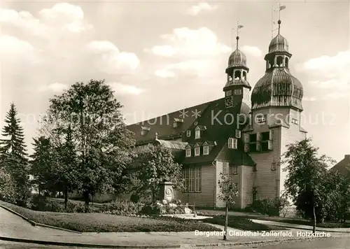 Clausthal Zellerfeld Holzkirche Kat. Clausthal Zellerfeld