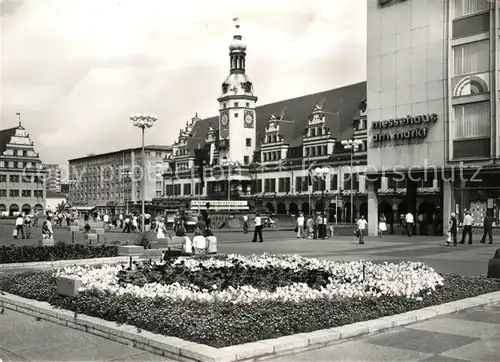 Leipzig Markt Altes Rathaus Kat. Leipzig