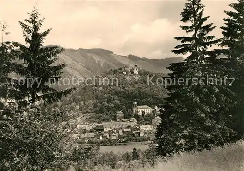 Leutenberg Thueringen Panorama Kat. Leutenberg