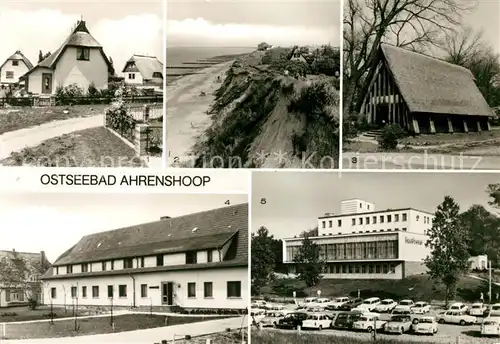 Ahrenshoop Ostseebad Steilkueste Kirche Ferienheim Haus am Meer Reisebuero  Kat. Ahrenshoop