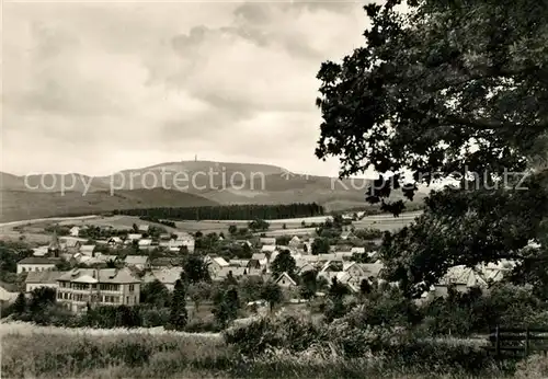 Schmerbach Emsetal Blick vom Reifzenberg Kat. Emsetal