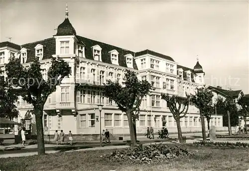 Ahlbeck Ostseebad FDGB Erholungsheim Bernhard Goering Kat. Heringsdorf Insel Usedom