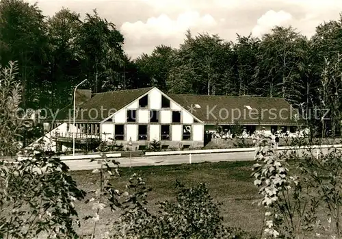 Rohrbrunn Autobahn Rasthaus im Spessart Kat. Weibersbrunn