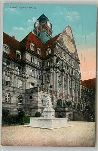 Kassel Neues Rathaus Denkmal Kat. Kassel