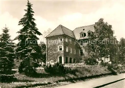 AK / Ansichtskarte Berggiesshuebel Haus Talfrieden  Kat. Bad Gottleuba Berggiesshuebel