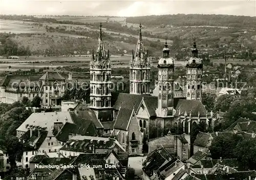 AK / Ansichtskarte Naumburg Saale Dom Panorama Kat. Naumburg