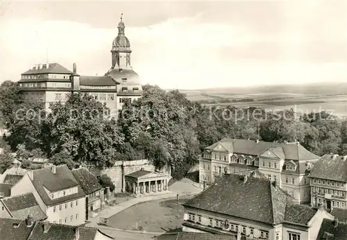 AK / Ansichtskarte Sonderhausen Kyffhaeuserkreis Marktplatz Rathaus Schloss Kat. Bad Frankenhausen