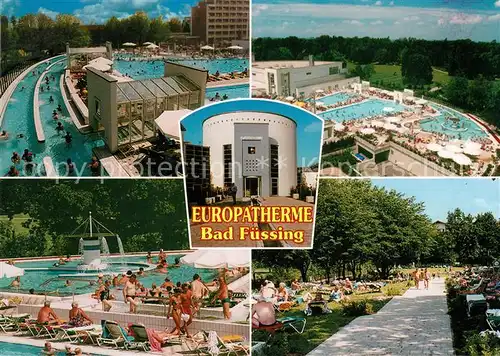 AK / Ansichtskarte Bad Fuessing Europatherme Details Kat. Bad Fuessing