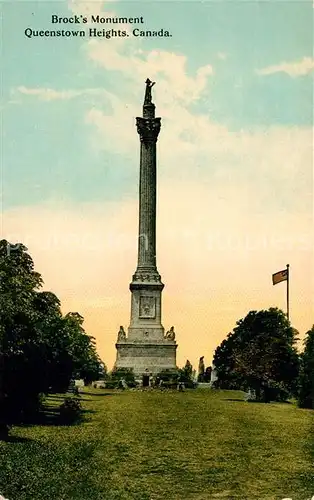 AK / Ansichtskarte Niagara on the Lake Brock s Monument Queenstown Heights