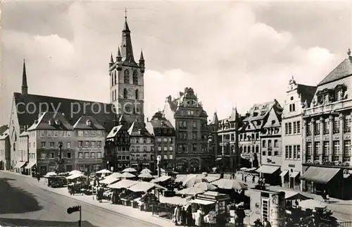 AK / Ansichtskarte Trier Hauptmarkt Kat. Trier