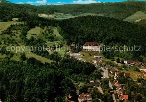 AK / Ansichtskarte Bad Sooden Allendorf Sonnenberg Sanatorium Fliegeraufnahme Kat. Bad Sooden Allendorf