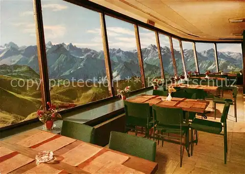 AK / Ansichtskarte Oberstdorf Nebelhornbahn Bergstation Berghotel Kat. Oberstdorf