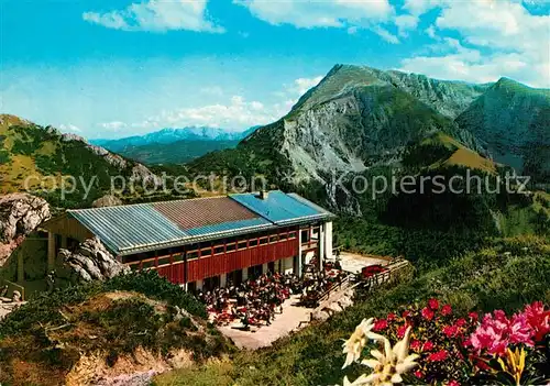 AK / Ansichtskarte Koenigssee Aussichtsterrasse der Bergstation Jennerbahn