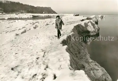 AK / Ansichtskarte Insel Usedom Winterlandschaft