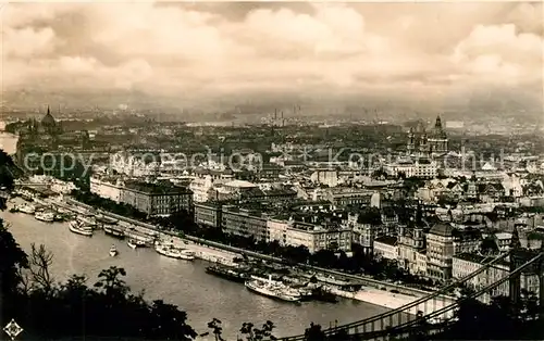 AK / Ansichtskarte Budapest Stadtpanorama Blick auf Pester Seite Kat. Budapest