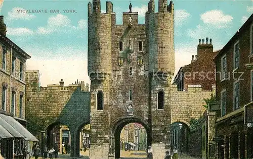 AK / Ansichtskarte York UK Micklegate Bar Kat. York