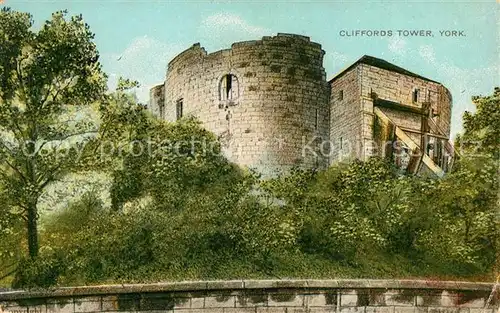 AK / Ansichtskarte York UK Cliffords Tower Kat. York