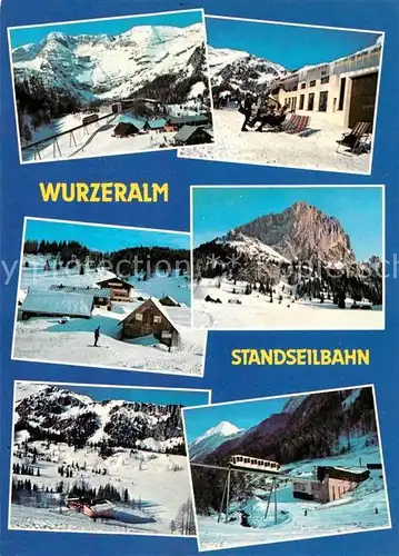 AK / Ansichtskarte Spital Pyhrn Wurzeralm Standseilbahn Kat. Spital am Pyhrn