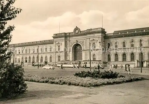 AK / Ansichtskarte Magdeburg Hauptbahnhof Kat. Magdeburg